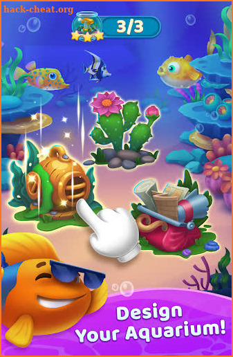 Tiny fish solitaire - Klondike screenshot