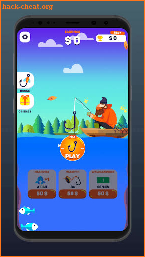 Tiny Fishing Game screenshot