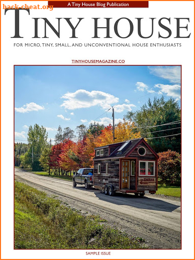Tiny House Magazine screenshot