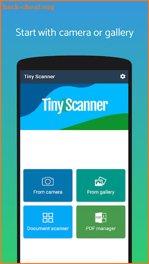 Tiny Scanner - PDF Camscanner NEW screenshot