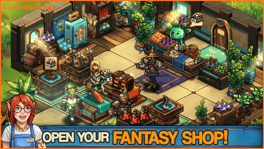 Tiny Shop: Cute Fantasy Craft, Design & Trade RPG screenshot