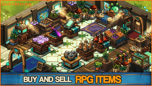 Tiny Shop: Cute Fantasy Craft, Design & Trade RPG screenshot