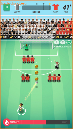 Tiny Striker: World Football screenshot