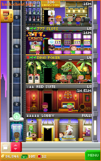 Tiny Tower Vegas screenshot