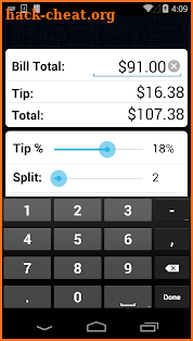 Tip Calculator screenshot