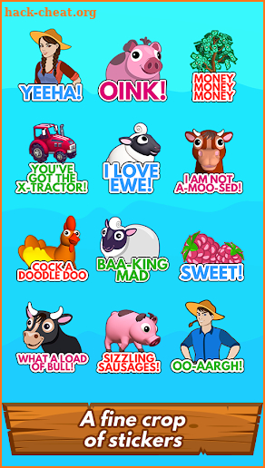 Tip Tap Farm Stickers screenshot