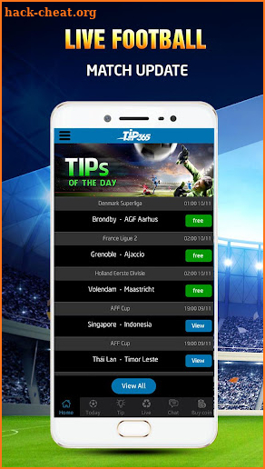 TIP365 - Live Football Tips screenshot
