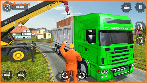 Tipper Truck Transport Driving screenshot