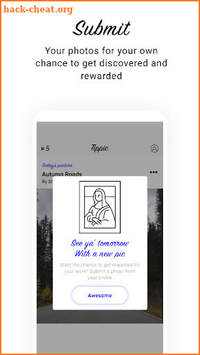 Tippic - new photo every day screenshot