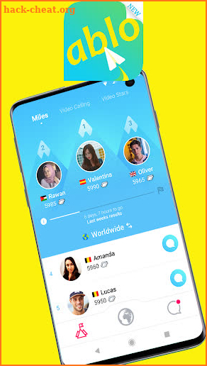 Tips Ablo - make friends worldwide ablo video chat screenshot