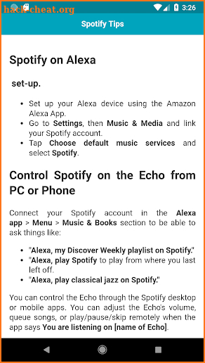 Tips & Tricks for Amazon Echo Dot screenshot