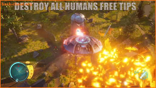 Tips Destroy All Humans screenshot