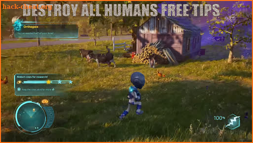 Tips Destroy All Humans screenshot