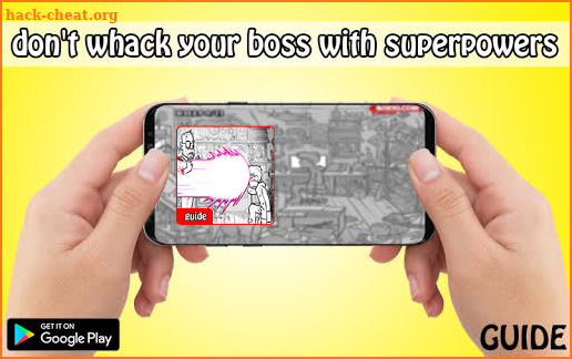 Tips for Don't whack your boss with Superpowers screenshot