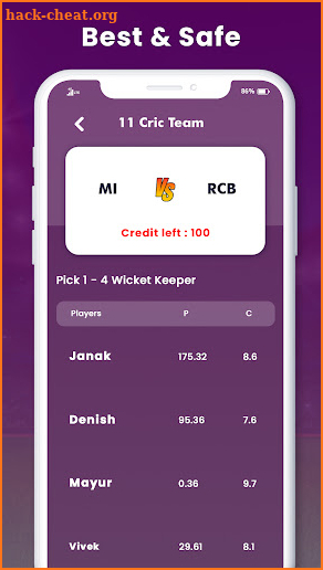 Tips For Drean11- Live Cricket screenshot