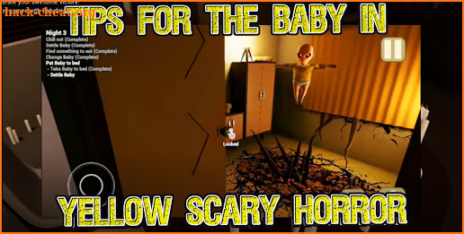 Tips For The Baby In Yellow Scary horror screenshot
