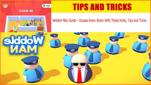 Tips for Wobble Man screenshot