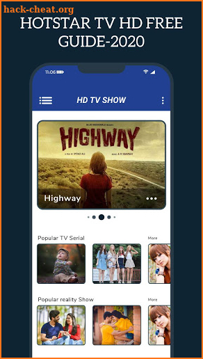 Tips Free HD Hotstar‏ Live TV Shows 2020 screenshot