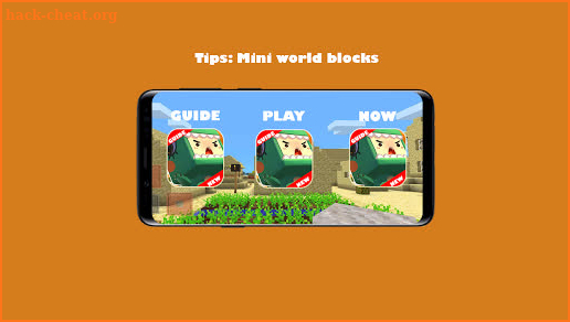 Tips Mini World Block Art screenshot
