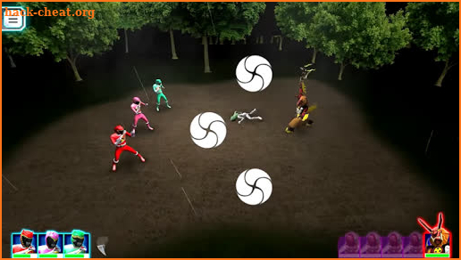 Tips of Power Dino Rangers : Game screenshot
