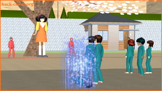 Tips: Squid Sakura school game screenshot