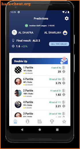 Tipstar - football betting genius screenshot