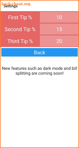 Tipster: Free Tipping Calculator screenshot