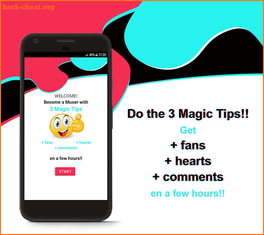 TipsTik – free boost fans, likes & comments screenshot