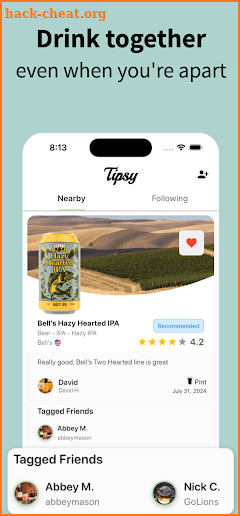 Tipsy screenshot