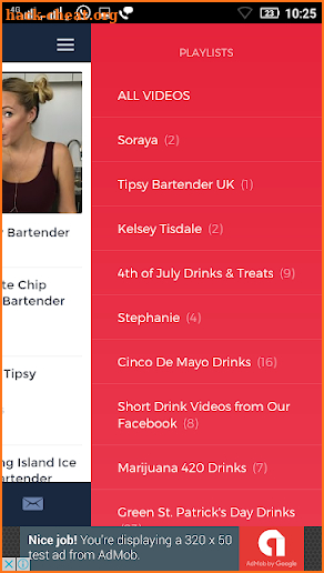Tipsy Bartender drinks recipes screenshot