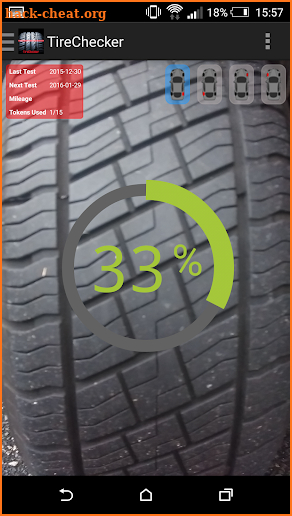 Tire -  Check them with AI screenshot