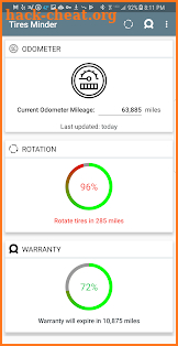 Tires Minder screenshot