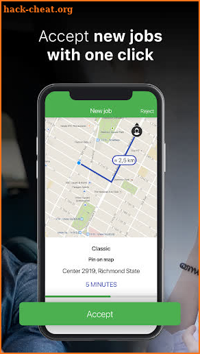 Tirhal Driver app screenshot