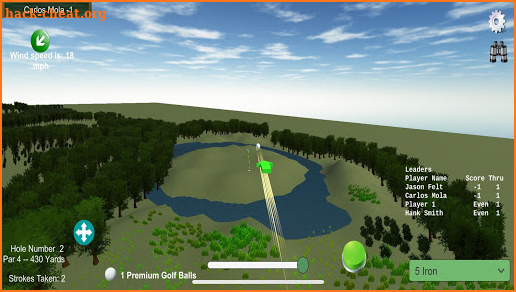 Titan Golf screenshot