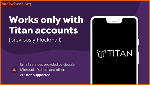 Titan - Mobile app for Titan mail accounts screenshot