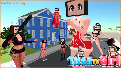 Titan TV Girl: Toilet Battle screenshot