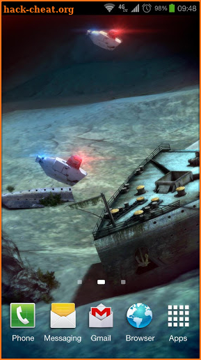 Titanic 3D Free live wallpaper screenshot