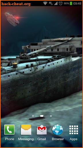 Titanic 3D Pro live wallpaper screenshot