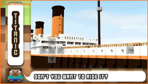 Titanic Mod Ship for MCPE screenshot