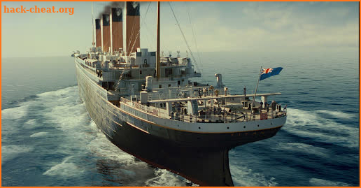Titanic, sinking, fabrication screenshot