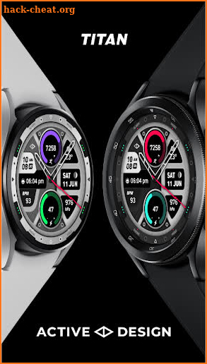 Titanium: Hybrid Watch Face screenshot