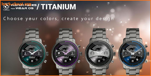 Titanium Watch Face screenshot
