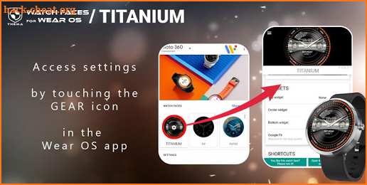 Titanium Watch Face screenshot
