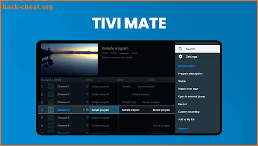 TiviMate : Web Shows, Movies, Freetv Tips screenshot