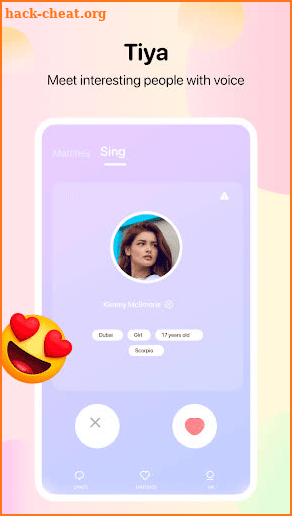 Tiya - Free Voice Chat & Group Rooms screenshot