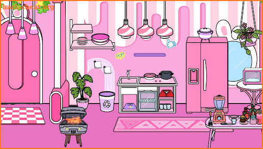 Tizi Town - Pink Home Decor screenshot