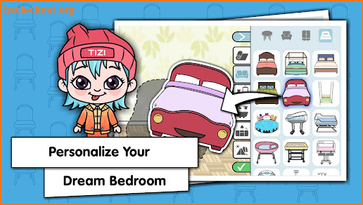 Tizi Town: Room Design Games screenshot