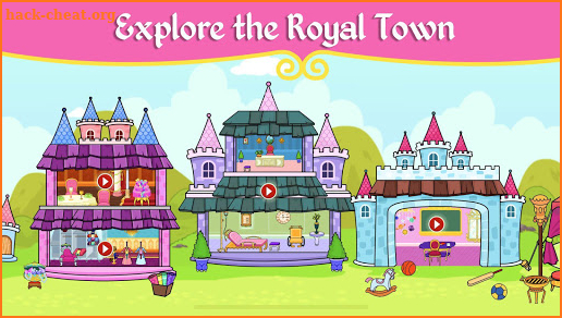 Tizi World Princess Town Games screenshot