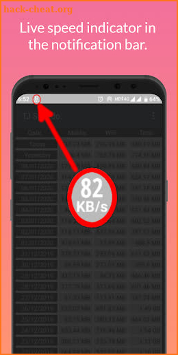 TJ Speedo - Internet Speed Meter screenshot