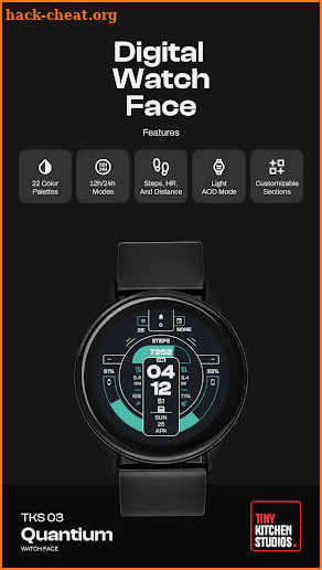 TKS 03 Quantium Watch Face screenshot